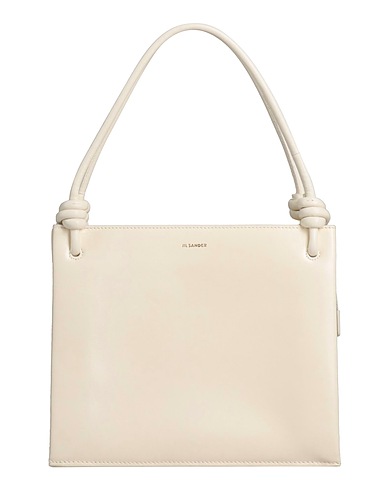 JIL SANDER Handbag Ivory Calfskin