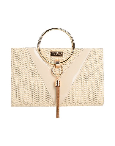 TOY G. Handbag PANNA 40% Polyurethane, 40% Polypropylene, 20% Polyester