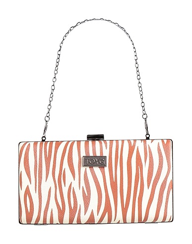 TOY G. Сумки с короткими ручками и клатчи MARRONE 100% Полиуретан