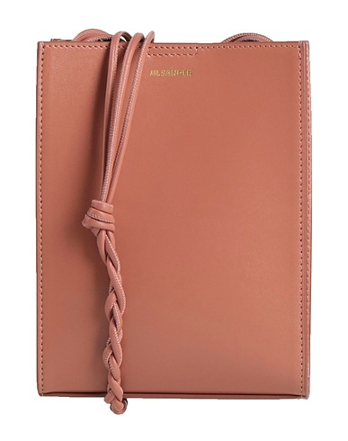 JIL SANDER Across-body bag Antique rose Soft Leather