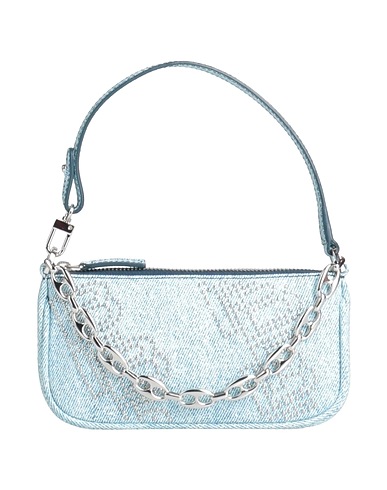 BY FAR Handbag Blue 100% Goat skin