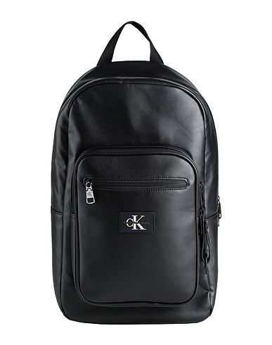 CALVIN KLEIN JEANS Rucksacks Black 51% Recycled polyester, 49% Polyurethane
