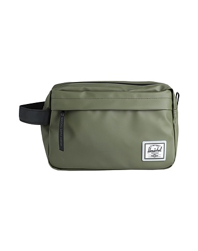 HERSCHEL SUPPLY CO. Beauty case CHAPTER TRAVEL KIT Military green 100% Recycled PET, TPE - Thermoplastic Elastomer
