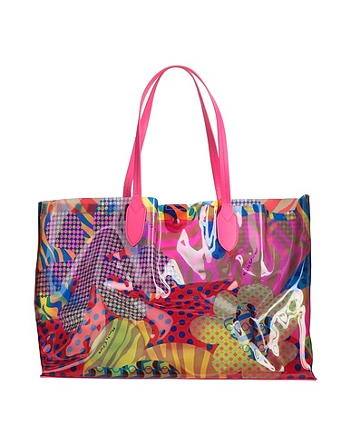 MANILA GRACE Shoulder bag Fuchsia 100% PVC - Polyvinyl chloride, Polyurethane