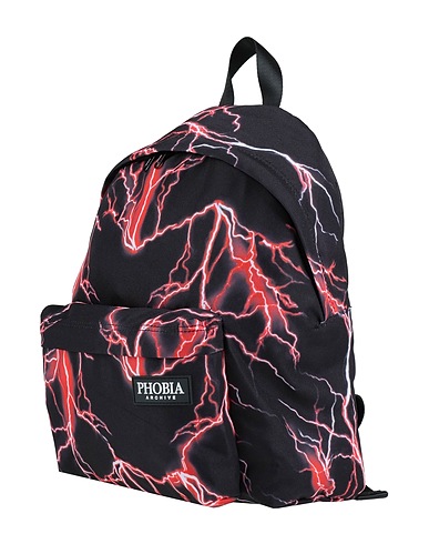 PHOBIA ARCHIVE Backpacks Black 100% Polyester
