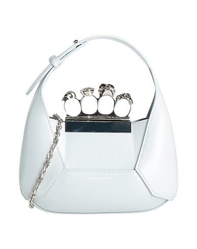 MCQUEEN Handbag GRIGIO Leather