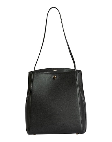 VALEXTRA Shoulder bag Black 100% Calfskin