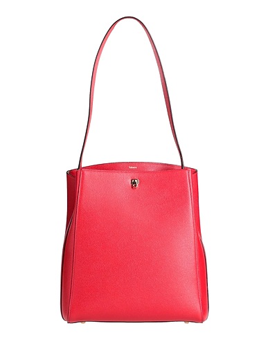 VALEXTRA Shoulder bag Red 100% Calfskin