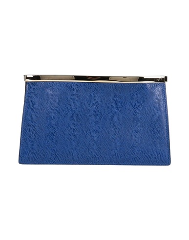 VALEXTRA Handtasche Marineblau 100% Kalbsleder