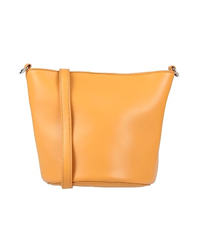 MELIE BIANCO Borsa a tracolla Giallo ocra 100% Poliuretano