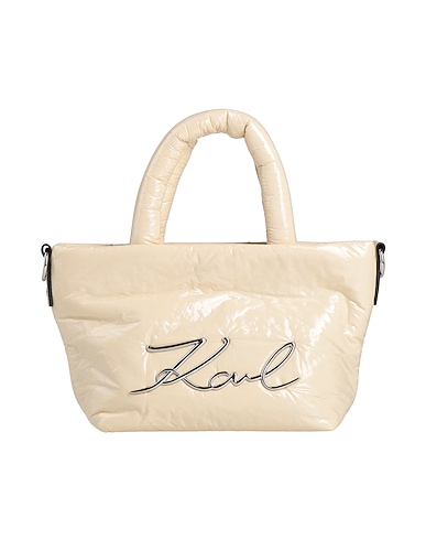KARL LAGERFELD Handtasche K/SIGNATURE SOFT SM TOTE NYLON AVORIO 100% Recyceltes Polyamid