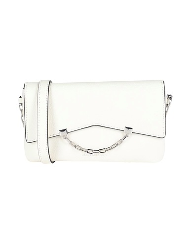 KARL LAGERFELD Umhängetasche K/SEVEN 2.0 MINI CB LEATHER Weiß 96% Rindsleder, 4% Polyurethan
