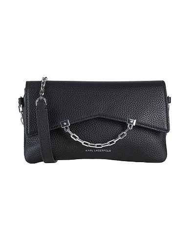 KARL LAGERFELD Cross-body bags K/SEVEN 2.0 MINI CB LEATHER Black 96% Bovine leather, 4% Polyurethane