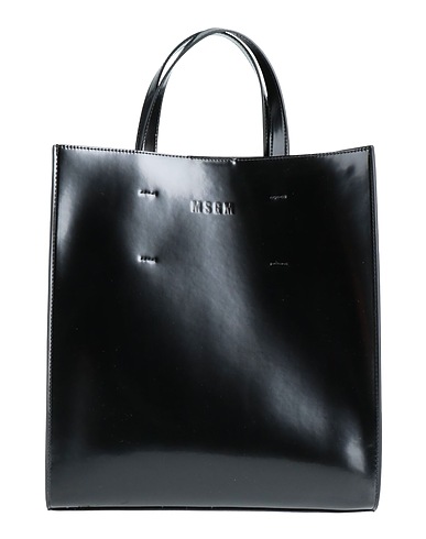 MSGM Handbag Black Polyurethane