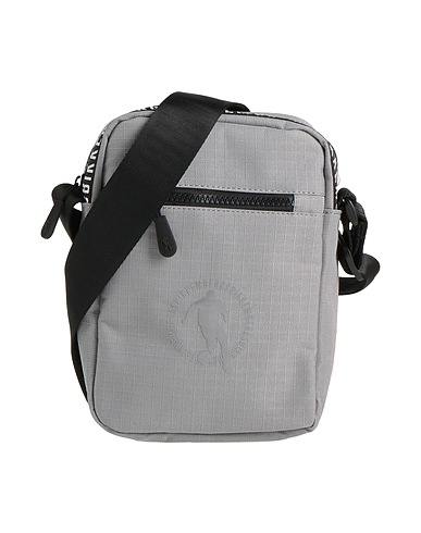 BIKKEMBERGS Across-body bag Grey 100% Polyester