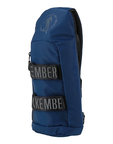 BIKKEMBERGS Rucksacks Navy blue 100% Polyester