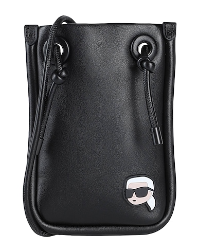KARL LAGERFELD Borsa a tracolla K/IKONIK 2.0 SEASONAL PH POUCH Nero 100% Poliuretano