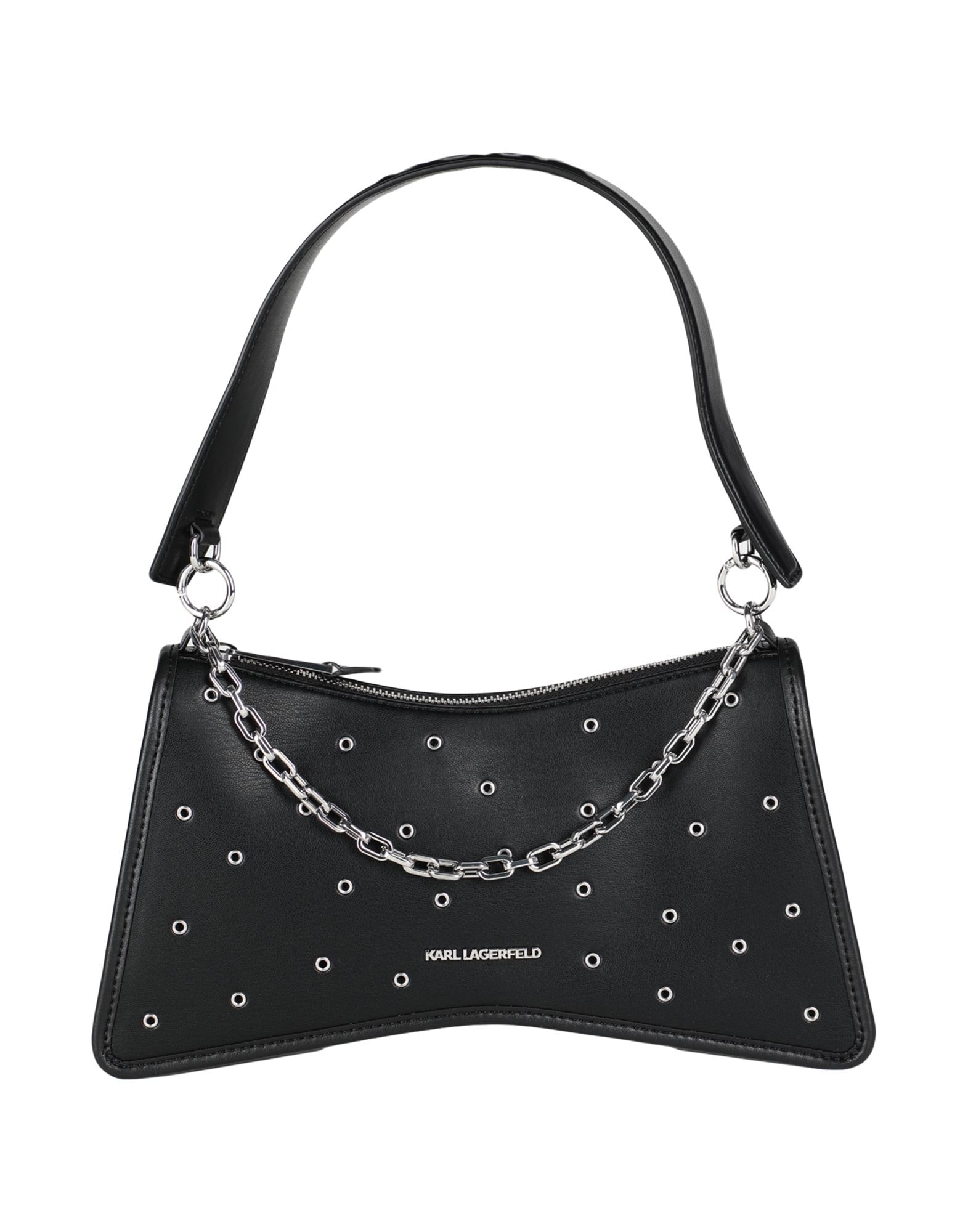 KARL LAGERFELD K/ID MD HALF MOON BAG | Handtasche Weiß Damen