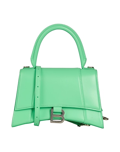 BALENCIAGA ハンドバッグ グリーン 革（なめし加工）
