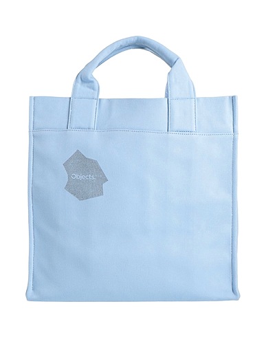 OBJECTS IV LIFE Borsa a mano Blu chiaro 100% Cotone