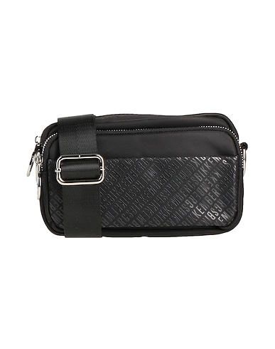 BIKKEMBERGS Across-body bag 90% Nylon, 10% Synthetic fibers