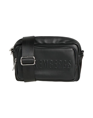 BIKKEMBERGS Across-body bag Black 100% Polyurethane