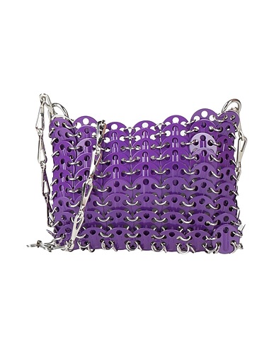 RABANNE Shoulder bag Purple Metal