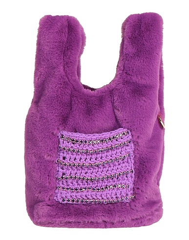 ROSANTICA Handtasche Violett Gewebefasern