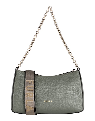 FURLA Handbag FURLA PRIMULA MINI C.BODY DOUB
 Military green 100% Leather