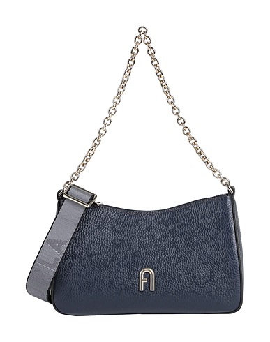 FURLA Handbag FURLA PRIMULA MINI C.BODY DOUB
 Midnight blue 100% Leather