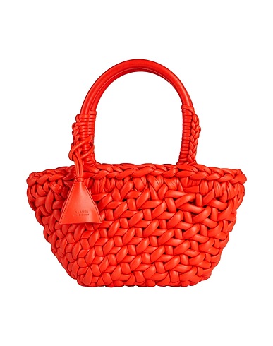 ALANUI Borsa a mano Arancione 100% Pelle di agnello