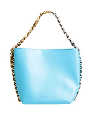 STELLA McCARTNEY Handbag Azure Textile fibers