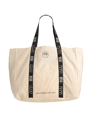 BSB Shoulder bag Beige Textile fibers