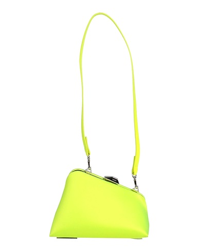 THE ATTICO Borsa a spalla Verde lime Fibre tessili