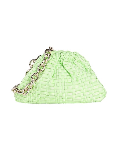 MARIA LA ROSA Across-body bag Light green 100% Polyester