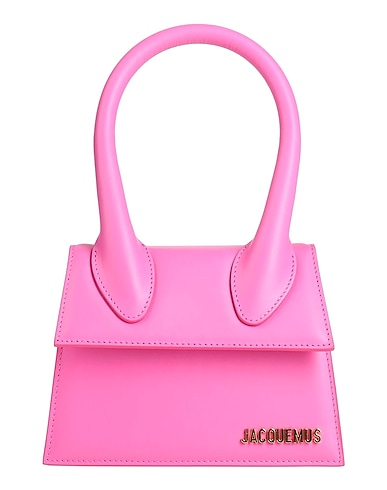 JACQUEMUS Borsa a mano Rosa 100% Pelle di bovino