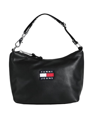 TOMMY JEANS Handbag Black 51% Recycled polyester, 49% Polyurethane