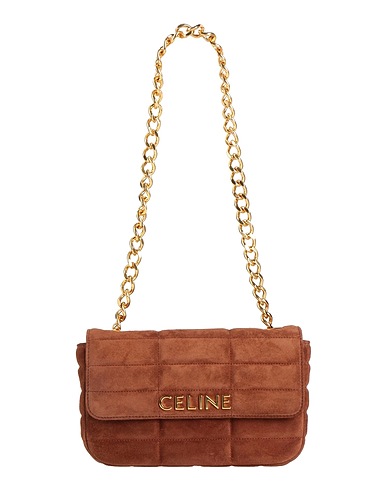 CELINE Handbag Brown Leather