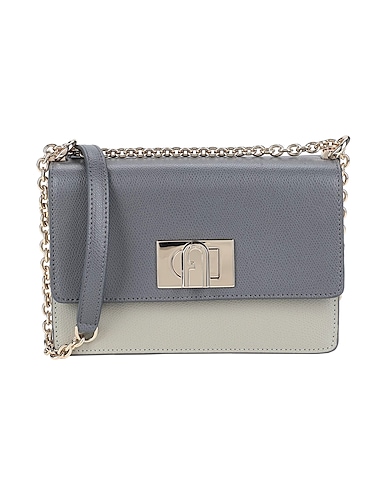 FURLA Сумка на длинном ремешке FURLA 1927 MINI CROSSBODY 20
 Серый 100% Кожа