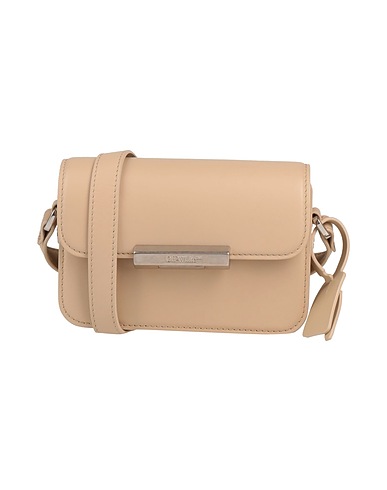 OFF-WHITE™ Across-body bag Beige 100% Soft Leather