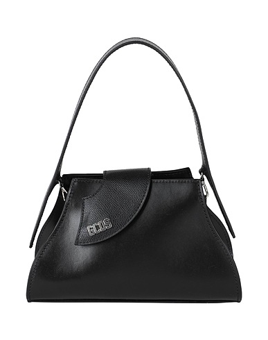 GCDS Handbag Black Soft Leather