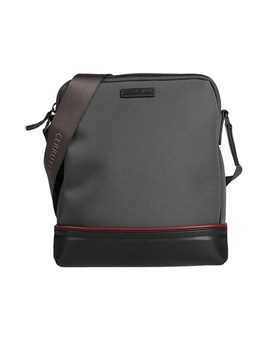 CERRUTI 1881 Cross-body bags Grey 90% Nylon, 10% Textile fibers