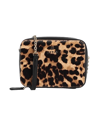 FURLA Across-body bag FURLA CAMELIA MINI CAMERA CASE  Black 100% Calfskin