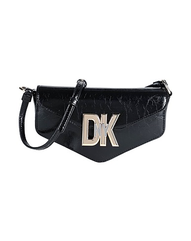 DKNY Τσάντα ταχυδρόμου Μαύρο 100% Δέρμα βοοειδών