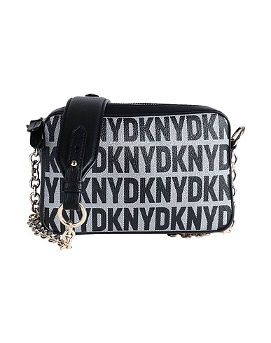 DKNY Across-body bag 100% PVC - Polyvinyl chloride, Cow leather