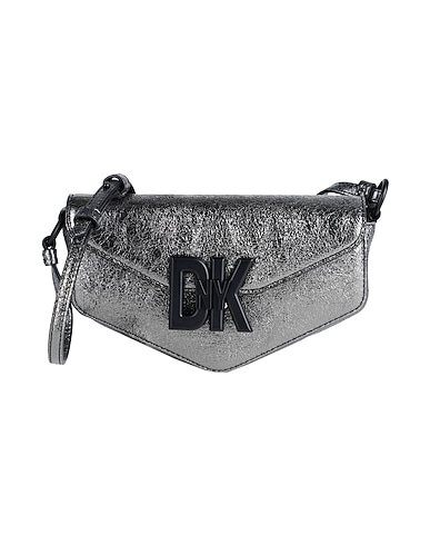 DKNY Across-body bag ARGENTO 100% Cow leather