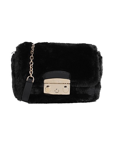FURLA Bolso con bandolera METROPOLIS MINI CROSSBODY
 Negro 90% Poliéster, 10% Piel
