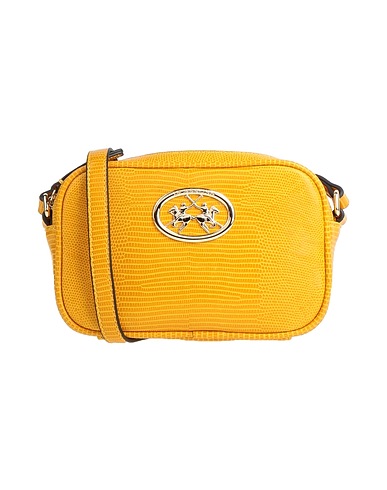 LA MARTINA Across-body bag Marigold 100% Polyurethane, Polyester