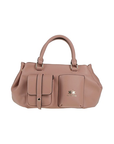 LA MARTINA Сумки с короткими ручками и клатчи Пудровый 100% Полиуретан