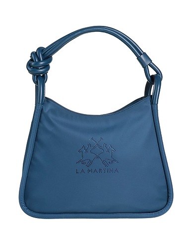 LA MARTINA Handtasche Marineblau 70% Nylon, 30% Polyurethan